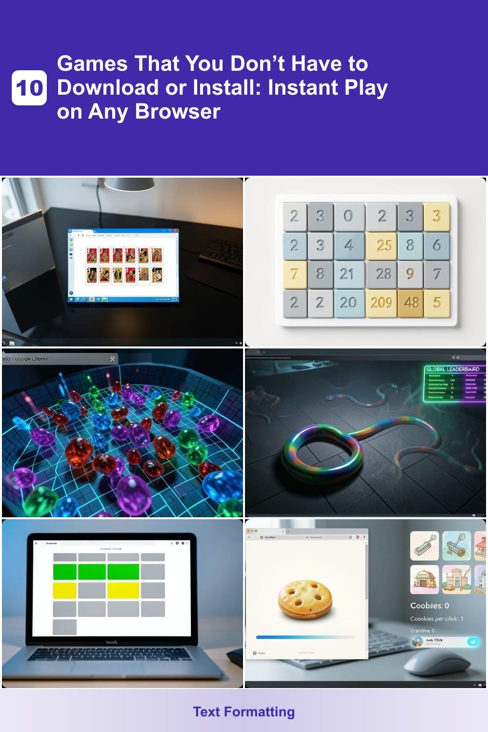 10 Games That You Don’t Have to Download or Install: Instant Play on Any Browser