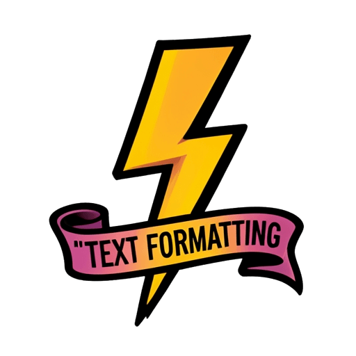 Text Formatting