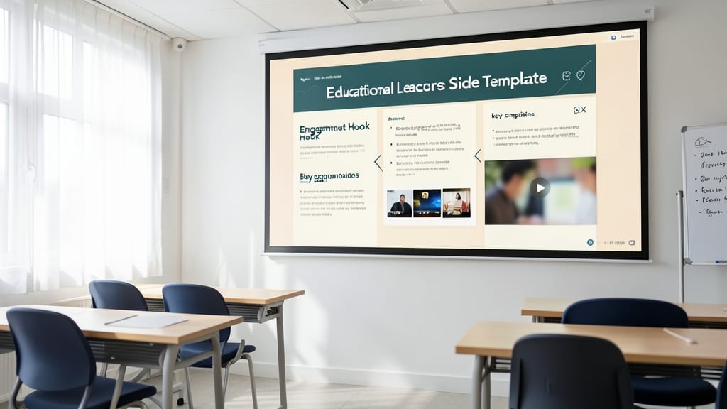 Educational Lecture Slide Template