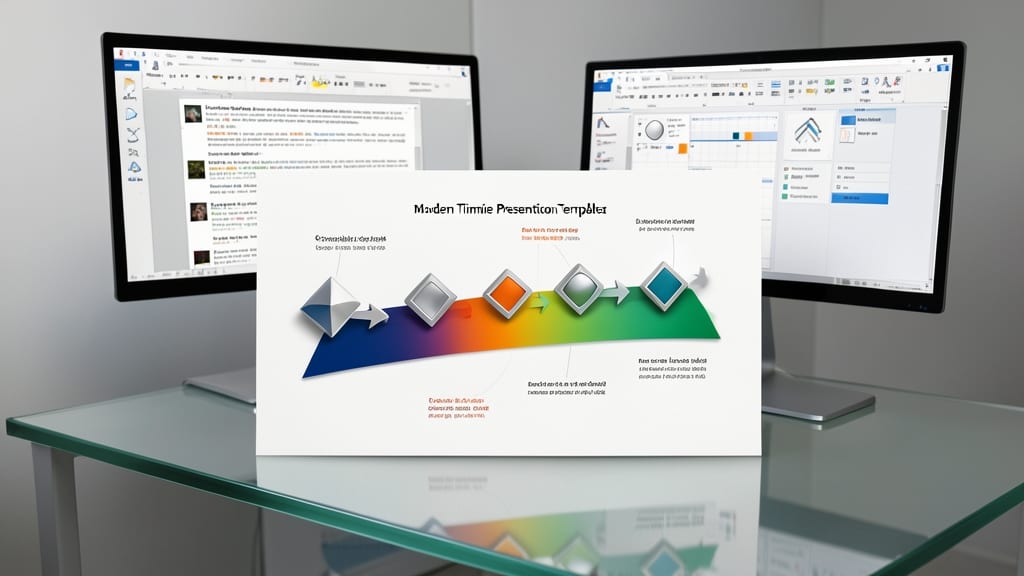 Modern Timeline Presentation Template